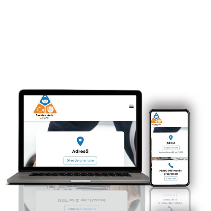 Realizare website pentru service auto