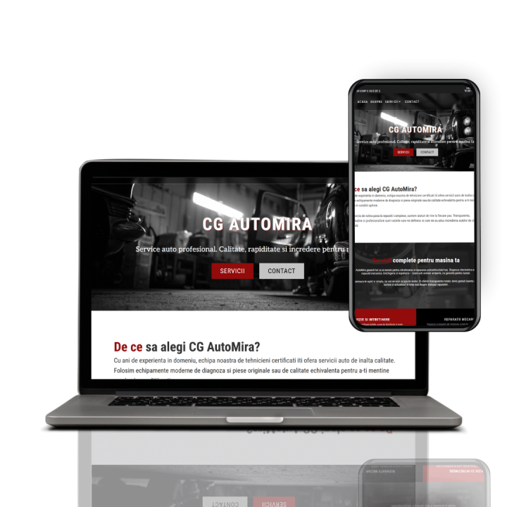 Realizare site web