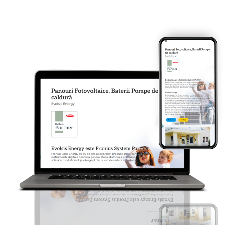 Realizare site web